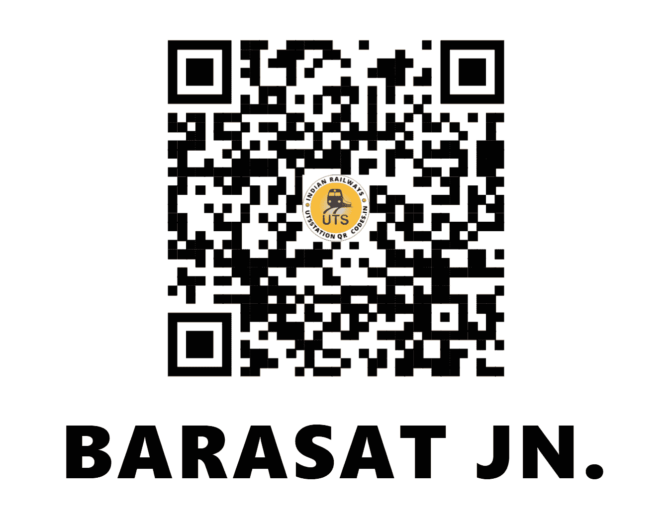 UTS QR Code for BARASAT JN. - BT - ER (WEST BENGAL)